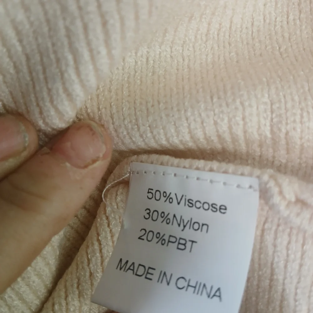 ANRABESS Women Oversized Casual Loose Turtleneck Long Sleeve sweater dress - Picture 10 of 10